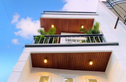 Bán nhà đẹp hẻm xe hơi Huỳnh Văn Nghệ P15 Tân Bình 3 tầng DTSD100m2 giá rẻ 5 tỷ TL